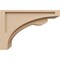 Ekena Millwork 6"W x 18"D x 12"H Classic Viola Rough Cedar Woodgrain TimberThane Corbel, Primed Tan CORUR06X18X12VIORCPR - alternate 2